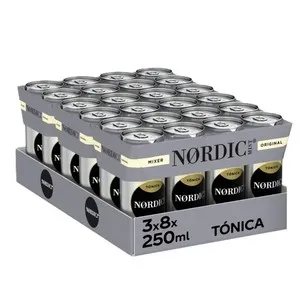 NORDIC MIST Refresc tònica Zero 24 x 250 ml en llauna