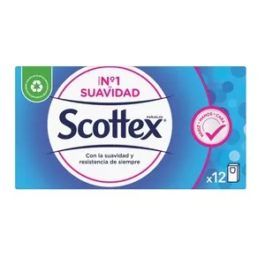 SCOTTEX Mocadors de paper 3 capes
