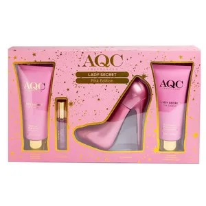 AQC FRAGRANCES Estoig corporal Lady Secret Pink 4 peces