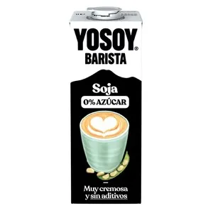YOSOY Beguda de soja Barista en cartró