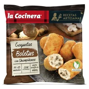 LA COCINERA Croquetes de bolets