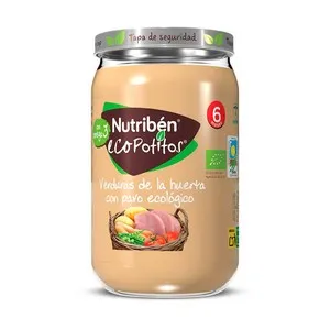 NUTRIBEN Potet de verdures de l'hort i gall d'indi ecològic