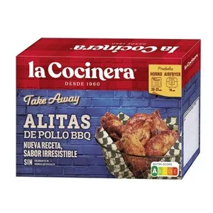 LA COCINERA Aletes de pollastre barbacoa