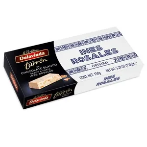 DELAVIUDA Torró de xocolata blanca Ines Rosales