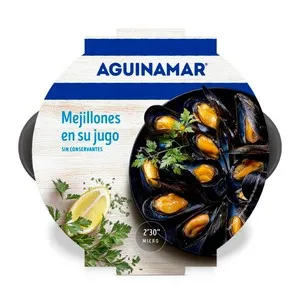 AGUINAMAR Musclo cuit en el seu suc