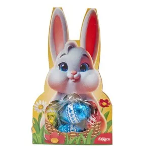 DEKORA Conill de pasqua amb ous de xocolata