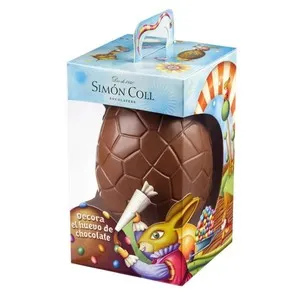 SIMÓN COLL Ou de xocolata amb llet per decorar