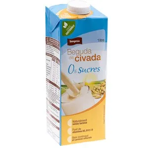 BONPREU Beguda de civada 0% sucres en cartró