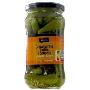 BONPREU Cogombrets petits i cebetes