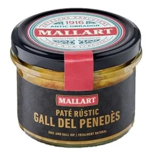 MALLART Paté rústic de gall del penedès Km0