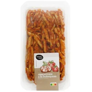 TERRA I TAST Macarrons a la bolonyesa