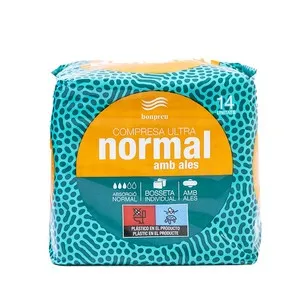 BONPREU Compresa ultra normal amb ales