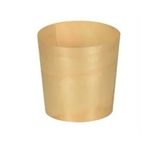 PAPSTAR Bol de fusta Pure 4,5cm