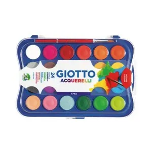 GIOTTO Estoig aquarel·les de 24 colors