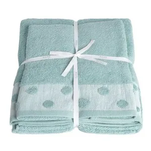 HOME INTERIORS Joc tovalloles Verd Aqua