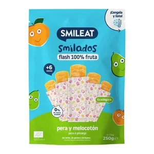 SMILEAT Gelat amb gust de pera i préssec ecològic