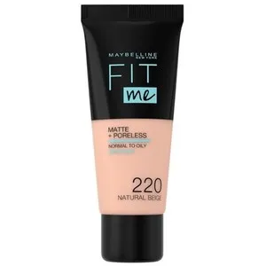 MAYBELLINE Base de maquillatge to 220 cobertura mat Fit Me