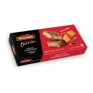 DELAVIUDA Torró de galeta caramel·litzada