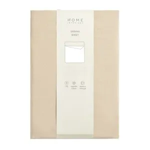 HOME INTERIORS Llençol Beix de 150cm