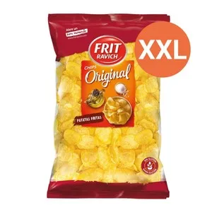 FRIT RAVICH Patates xips en envàs XXL