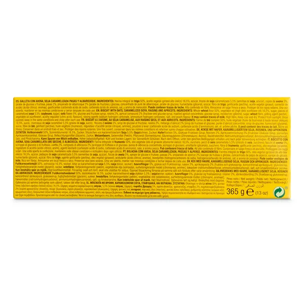 Galletas digestive con muesli Gullón caja 365 g 4
