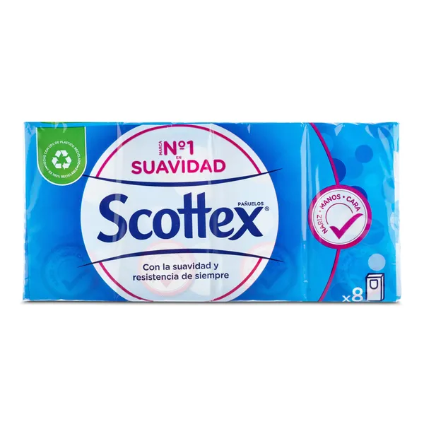 Pañuelos Scottex 8 unidades 2