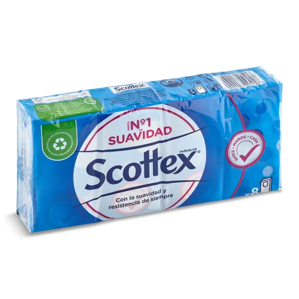 Pañuelos Scottex 8 unidades 3
