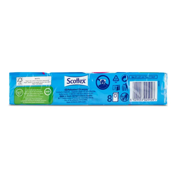 Pañuelos Scottex 8 unidades 4