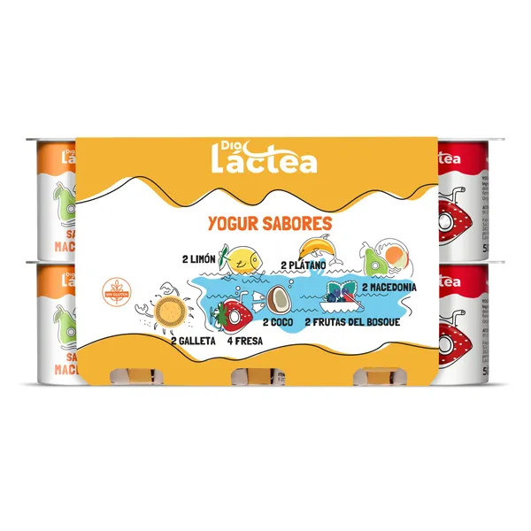 Yogur sabores Dia Láctea 16 x 125 g 2