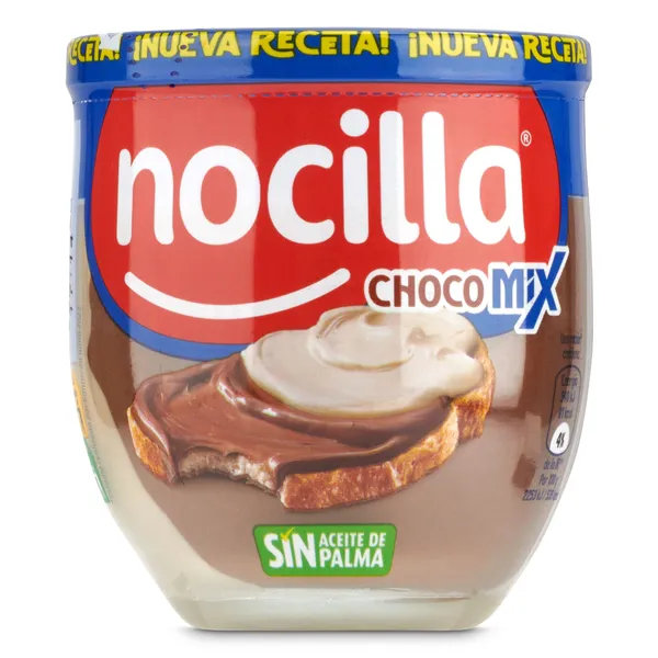 Crema de cacao y leche de avellanas dúo Nocilla bote 180 g 2