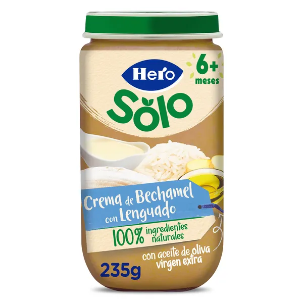 Crema de bechamel con lenguado Hero 235 g 2