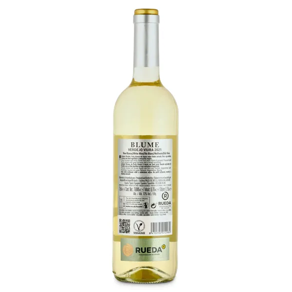 Vino blanco joven D.O. Rueda Blume botella 75 cl 2