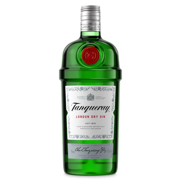 Ginebra London dry Tanqueray botella 70 cl