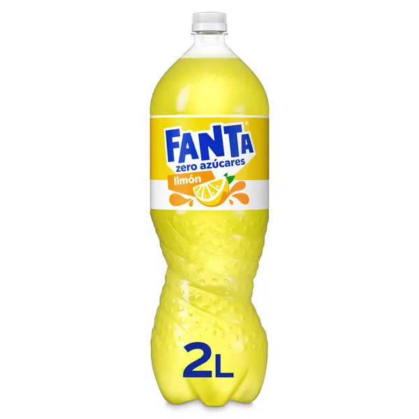 Fanta de limón zero 2 L 2