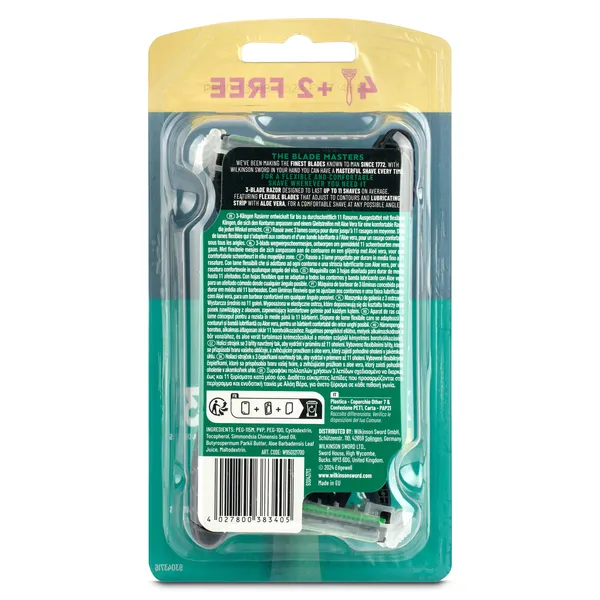 Maquinilla desechable Wilkinson blister 6 unidades 2
