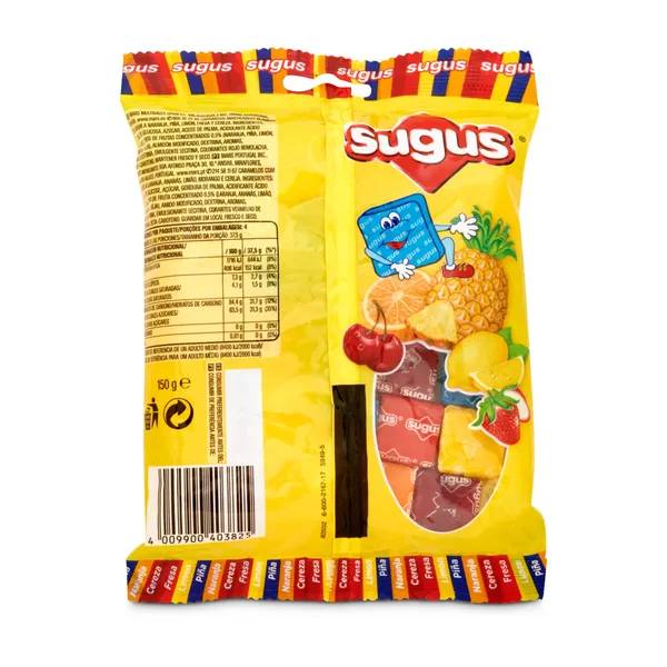 Caramelos masticables de frutas Sugus bolsa 150 g 2
