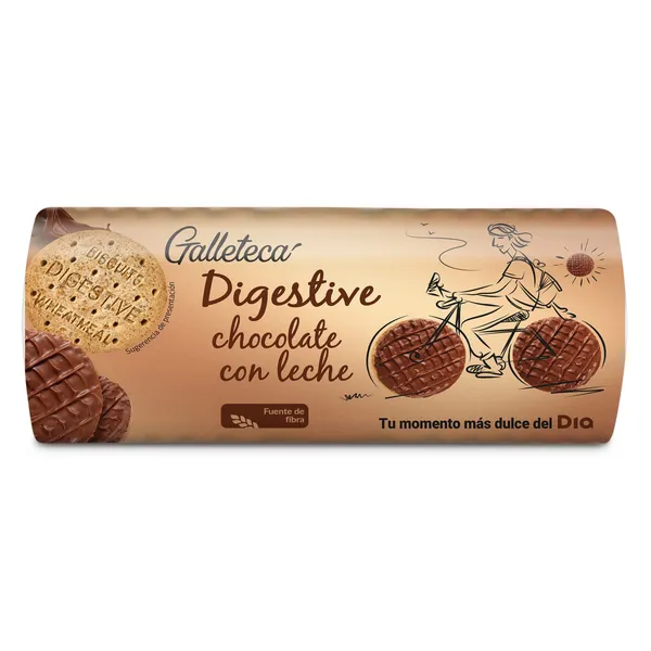 Galletas digestive con chocolate Galleteca de Dia paquete 300 g 2