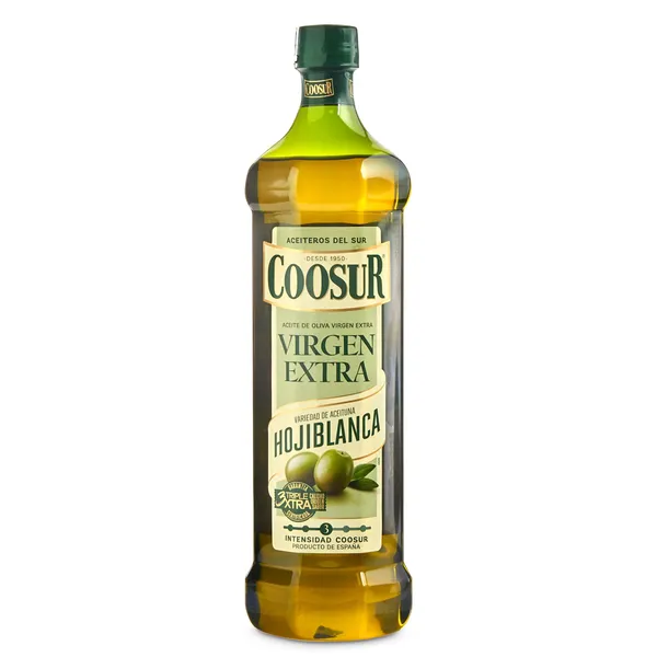 Aceite de oliva virgen extra hojiblanca Coosur 1 L 2