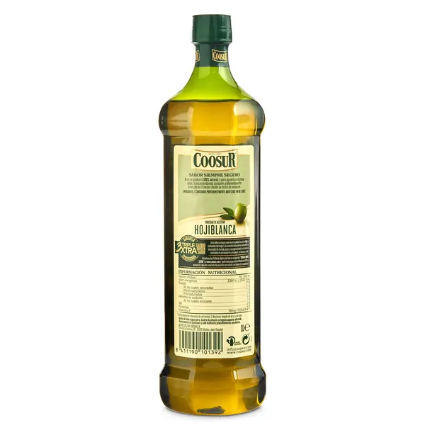 Aceite de oliva virgen extra hojiblanca Coosur 1 L 3