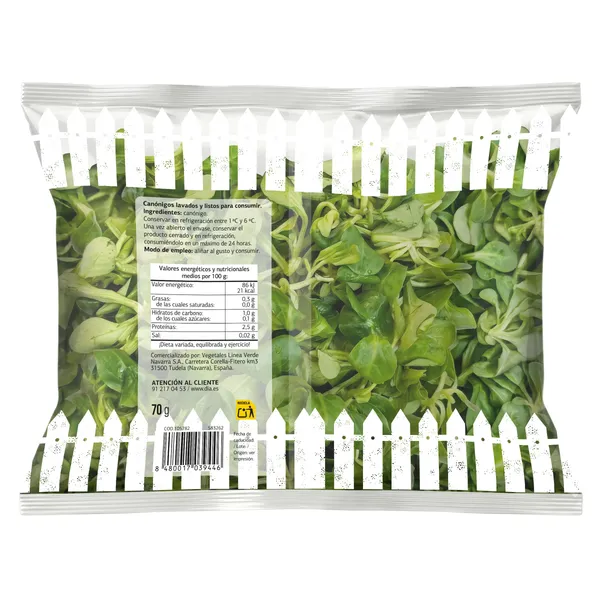 Canónigos Dia Vegecampo 70 g 3