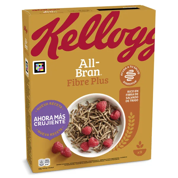 Cereales originales Kellogg's All-Bran caja 375 g