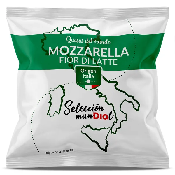 Mozzarella fior di latte Dia Selección Mundial 125 g 2