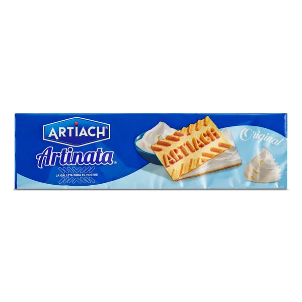 Barquillos rellenos de nata Artiach Artinata 210 g 2