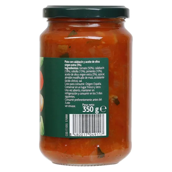 Pisto con aceite de oliva Dia Vegecampo frasco 350 g 2