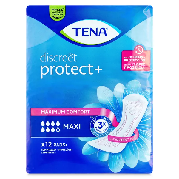 Compresas de incontinencia maxi Tena bolsa 12 unidades 2