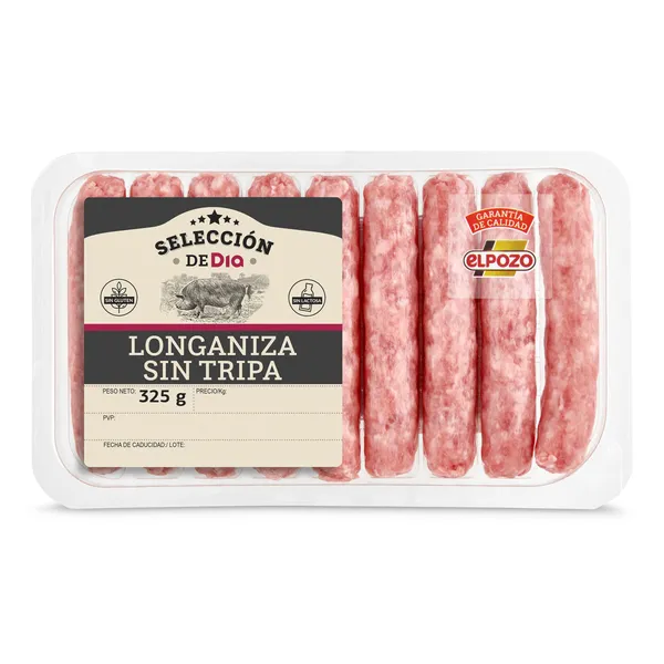 Longaniza sin tripa Selección de Dia 325 g 2