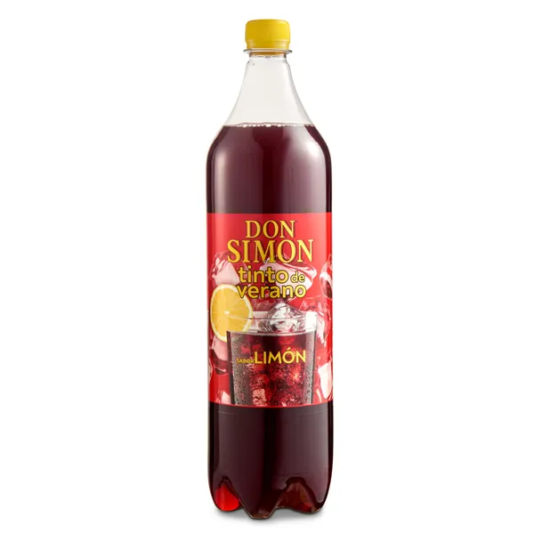 Tinto de verano con limón Don Simón botella 1.5 L