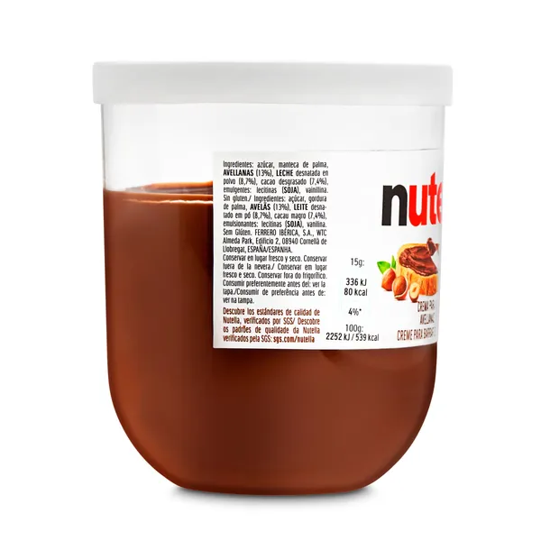 Crema de cacao con avellanas Nutella 200 g 4