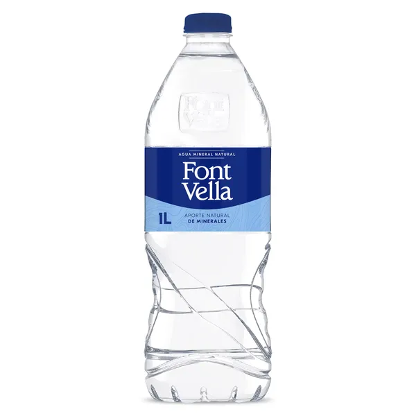Agua mineral Font Vella 1 L 2