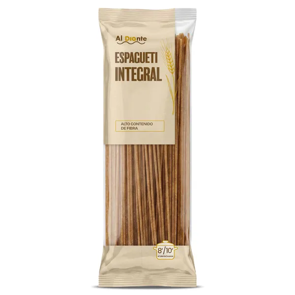 Espagueti integral Al Diante Dia bolsa 500 g